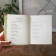 Contents of Mindful Thoughts For Runners Book