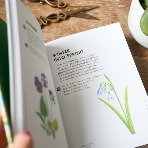 Inside Planting for Honeybees Book