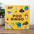 Front of Poo Bingo Board Game