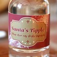 Close Up of Santa's Tipple 10cl Bottle of Alcohol From Lisa Angel