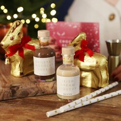 Irish Cream Liqueur Chocolate Reindeer Cocktail Kit