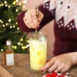Mixing Snowball Cocktail