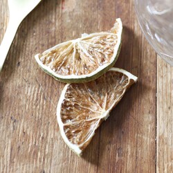 Dried Lime Drink Garnish