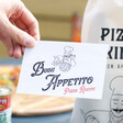 Buon Appetito Pizza Kit Recipe Card