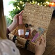Contents of Build Your Own Prosecco Wicker Gift Hamper