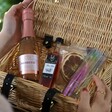 Selection of Items Included in Build Your Own Prosecco Wicker Gift Hamper
