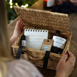 Build Your Own Wellbeing Wicker Gift Hamper