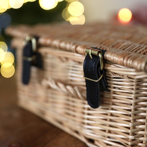 Wicker Basket For Gift Hamper Lisa Angel