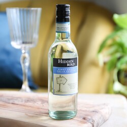 Small Bottle of Hidden Road Pinot Grigio White Wine