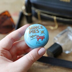 Mad Beauty Mince Pies Before Guys Lip Balm