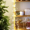 Lisa Angel Long Lisa Angel Mains Powered Silver Wire Waterfall String Lights
