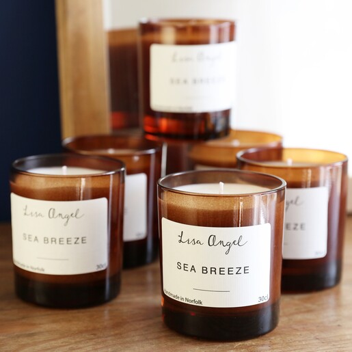 UK Made Lisa Angel Sea Breeze Scented Soy Candles