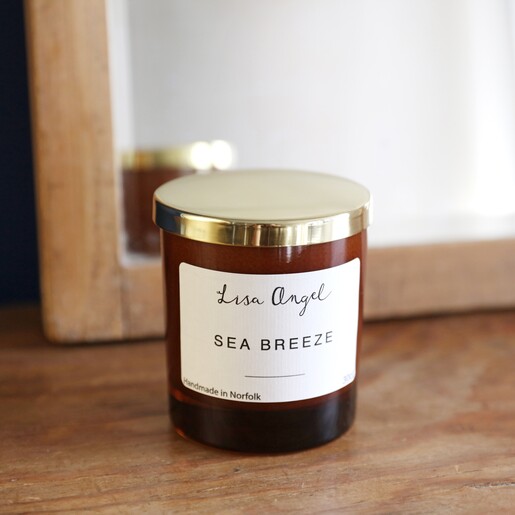 Recycled Votive with Lisa Angel Sea Breeze Scented Soy Candle