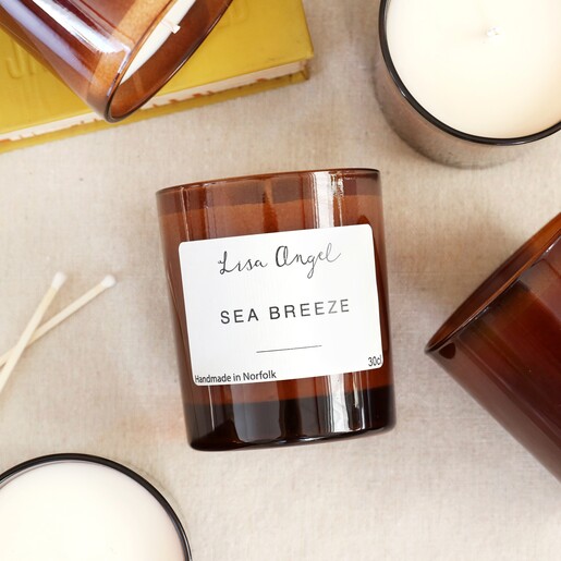 Handmade Lisa Angel Sea Breeze Scented Soy Candle