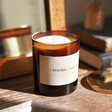 Meaningful 'you are wonderful' message on Personalised Lisa Angel Soy Candle