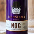 Close Up of The Norfolk Nog Cream Liqueur