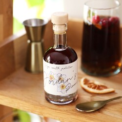Personalised Birth Flower 10cl Bottle of Pimm's