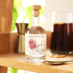 Personalised Birth Flower 10cl Vodka