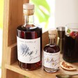 Personalised Birth Flower Bottles of 50cl and 10cl Rum