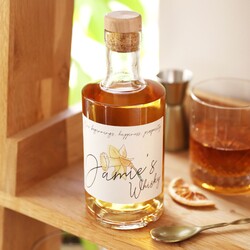 Personalised Birth Flower 50cl Bottle of Whisky