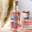 Personalised Bold Initial Banner 50cl Bottle of Pinkster Gin