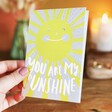 Fun Ohh Deer You Are My Sunshine Greeting Card