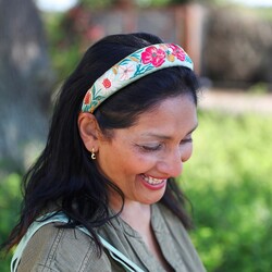 Powder Country Garden Padded Headband