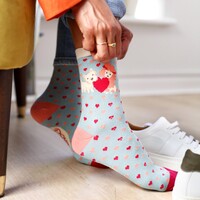 Powder Puppy Love Ankle Socks