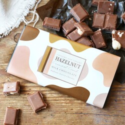 Hazelnut and Caramel Crunch Milk Chocolate Bar