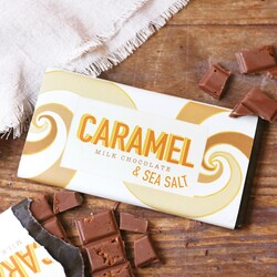 Salted Caramel Milk Chocolate Bar