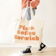 Favourite Things Organic Cotton Tote Bag on Model