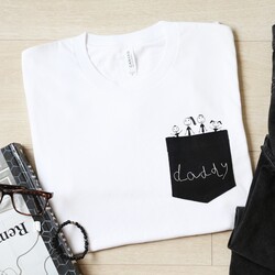 Personalised Men's 'Family' T-Shirt