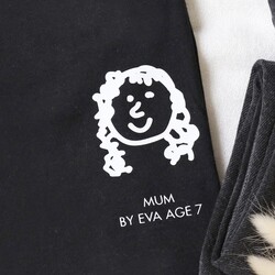 Women's Personalised 'Your Drawing' Mum T-Shirt