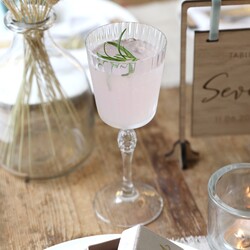 Art Deco Cocktail Glass