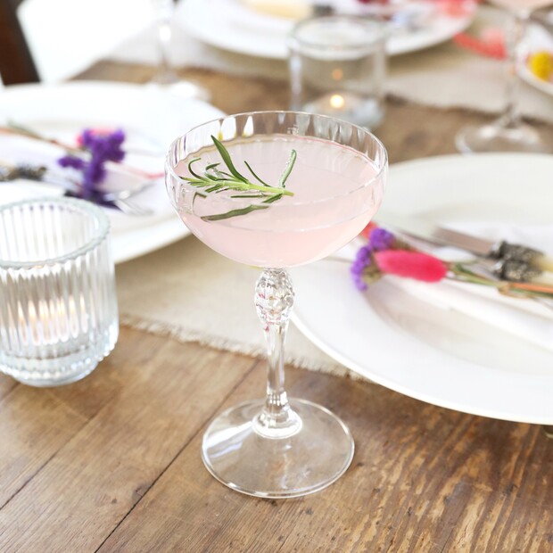 Art Deco Coupe Glass