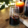 Recycled Glass Highball Tumbler with Mulled Wine