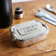 Engraved Personalised Sass & Belle Stainless Steel Lunch Box