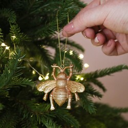 Sass & Belle Gold Bee Hanging Decoration
