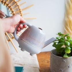 Sass & Belle Mojave Glaze Grey Watering Can