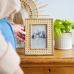 Sass & Belle Open Weave 6"x 4" Photo Frame