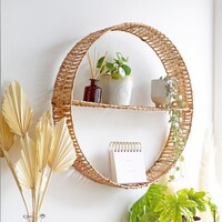 Sass & Belle Split Willow Round Shelf