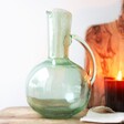 Tall Recycled Glass Jug From Sass & Belle