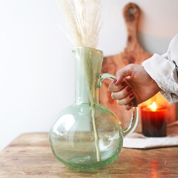 Sass & Belle Tall Recycled Glass Jug