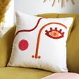 Sass & Belle Tufted Abstract Face Cushion
