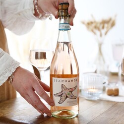Bottle of Sea Change Starfish Rosé Prosecco