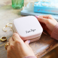 Mini Square 'Petit Bijou' Travel Jewellery Box