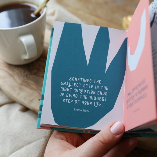 Graphic illustrations in Positivity For Every Day Book at Lisa Angel