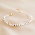 Ladies' Miyuki Seed Bead and Freshwater Seed Pearl Bracelet
