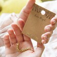 Lisa Angel Delicate Star Bead Friendship Bracelet in Gold Packaging