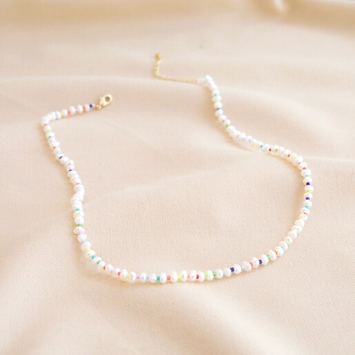 DIY Seed Bead Necklace - How to Make a Statement Jewelry Piece